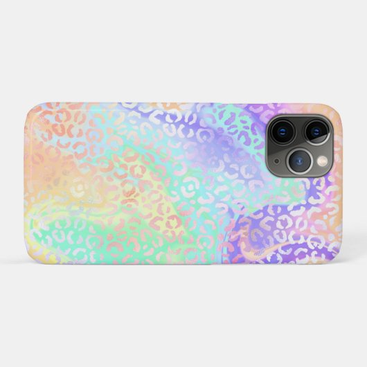 The Iridescent Leopard Series Design 3 Case-Mate iPhone Hülle (Rückseite (Horizontal))