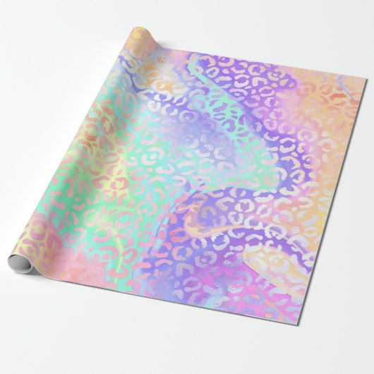 The Iridescent Leopard Series Design 3 Geschenkpapier (Ungerollt)