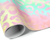 The Iridescent Leopard Series Design 3 Geschenkpapier (Rolleneckpunkt)