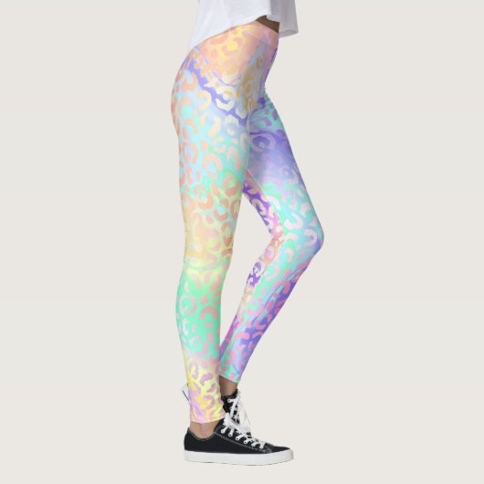 The Iridescent Leopard Series Design 3 Leggings (Rechts)