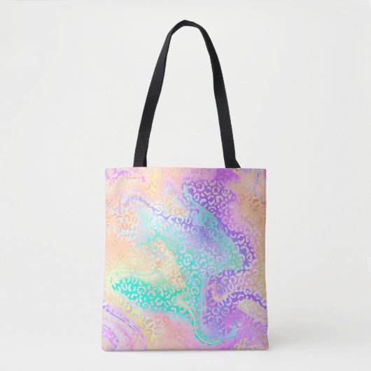 The Iridescent Leopard Series Design 3 Tasche (Vorderseite)