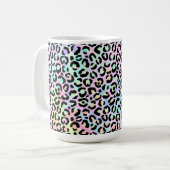 The Iridescent Leopard Series Design 5 Kaffeetasse (Vorderseite Links)