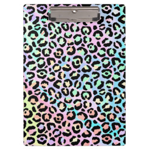 The Iridescent Leopard Series Design 5 Klemmbrett