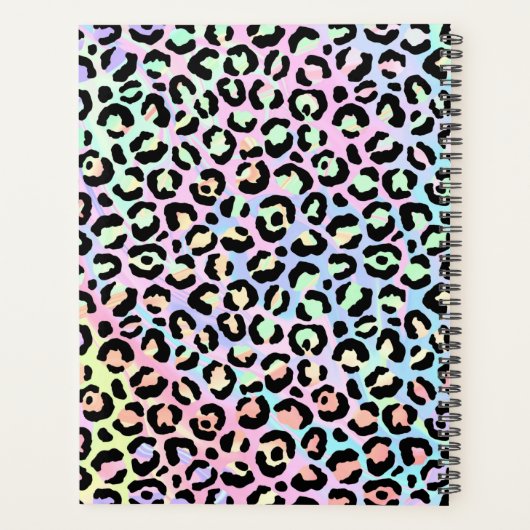 The Iridescent Leopard Series Design 5 Planer (Rückseite)