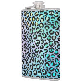 The Iridescent Leopard Series Design 8 Flachmann (Links)