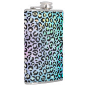 The Iridescent Leopard Series Design 8 Flachmann (Rechts)
