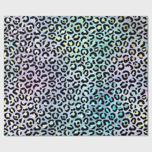 The Iridescent Leopard Series Design 8 Geschenkpapier (Flach)