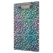 The Iridescent Leopard Series Design 8 Klemmbrett (Links)