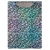 The Iridescent Leopard Series Design 8 Klemmbrett (Vorderseite)
