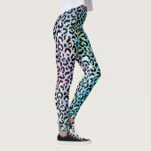 The Iridescent Leopard Series Design 8 Leggings (Rechts)