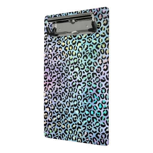 The Iridescent Leopard Series Design 8 Mini Klemmbrett (Gewinkelt2)