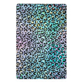 The Iridescent Leopard Series Design 8 Mini Klemmbrett (Rückseite)