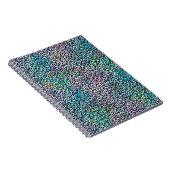 The Iridescent Leopard Series Design 8 Notizblock (Rechte Seite)