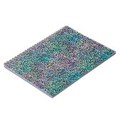 The Iridescent Leopard Series Design 8 Notizblock (Linke Seite)