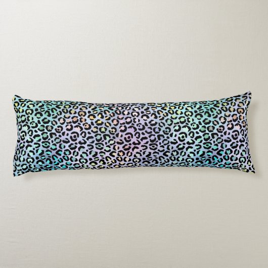 The Iridescent Leopard Series Design 8 Seitenschläferkissen (Rückseite)
