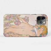 The Iris (1897) von Alphonse Mucha Case-Mate iPhone Hülle (Rückseite (Horizontal))