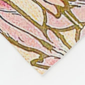 The Iris (1897) von Alphonse Mucha Fleecedecke (Ecke)