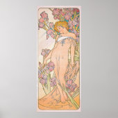 The Iris (1897) von Alphonse Mucha Poster (Vorne)