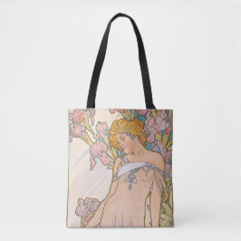 The Iris (1897) von Alphonse Mucha Tasche