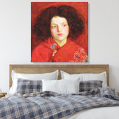 The Irish Girl, 1860 Leinwanddruck (Insitu (Schlafzimmer))