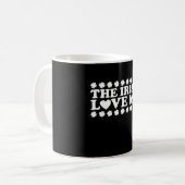 The Irish Liebe Me Kleeblatt St Patrick's Day Retr Kaffeetasse (Vorderseite Links)