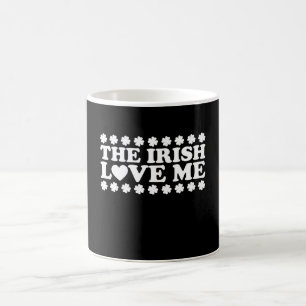 The Irish Liebe Me Kleeblatt St Patrick's Day Retr Kaffeetasse