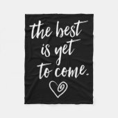 The Is Yet To Come Fleecedecke (Vorderseite)