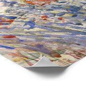 The Island Garden by Childe Hassam, Poster (Ecke)