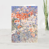 The Island Garden | Childe Hassam Karte (Vorderseite)