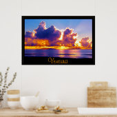 The Islands Blue  Poster (Küche)