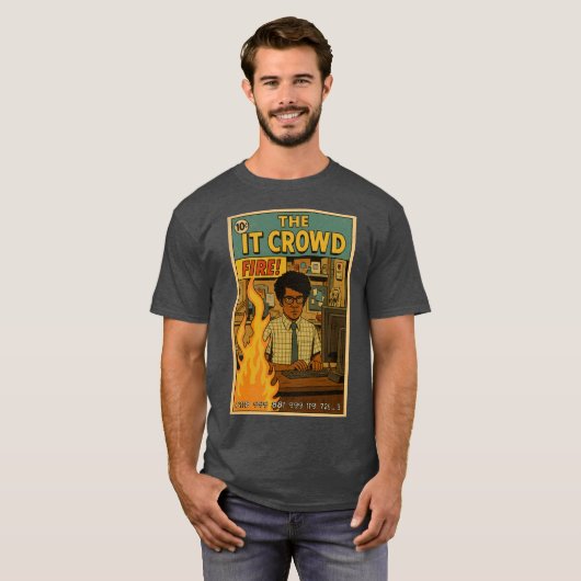 The IT Crowd Fire T-Shirt (Vorne ganz)