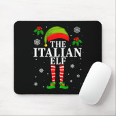 The Italian Elf Family Matching Christmas Pajama L Mousepad (Mit Mouse)