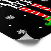 The Italian Elf Family Matching Christmas Pajama L Poster (Ecke)