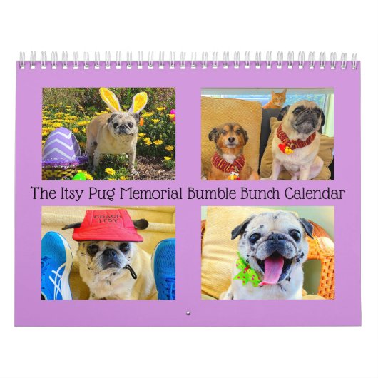 The Itsy Mops Memorial Hummel Bunch 2022 Calendar Kalender (Titelbild)
