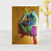 "The Jacla" by Dawn Cramer Karte (Gelbe Blume)