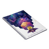 The James Webb Space Telescope Illustration Notizblock (Rechte Seite)