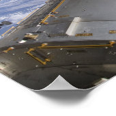 The Japanese Experiment Module Kibo laboratory Poster (Ecke)