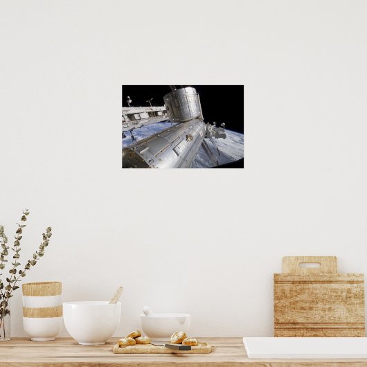 The Japanese Experiment Module Kibo laboratory Poster (Küche)