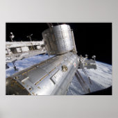 The Japanese Experiment Module Kibo laboratory Poster (Vorne)