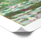 "THE JAPANESE FOOTBRIDGE" 1899 CLAUDE MONET POSTER (Ecke)