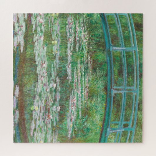 "THE JAPANESE FOOTBRIDGE" BY CLAUDE MONET PUZZLE (Horizontal)