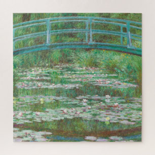 "THE JAPANESE FOOTBRIDGE" BY CLAUDE MONET PUZZLE