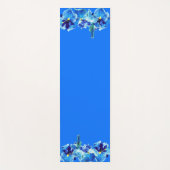 THE JAPANESE IRIS FLOWER YOGAMATTE (Vorderseite)