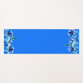 THE JAPANESE IRIS FLOWER YOGAMATTE (Vorderseite (Horizontal))