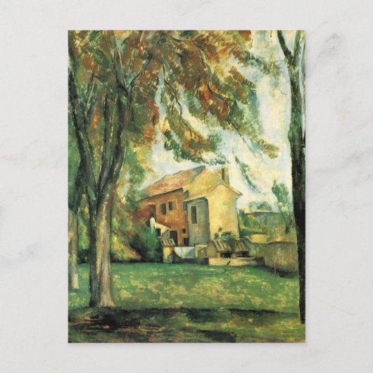 The Jas de Bouffan von Paul Cezanne Postkarte (Vorderseite)