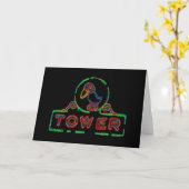 The Jayhawk Tower Karte (Gelbe Blume)