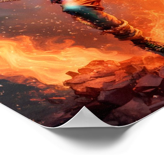 The Jester - 12 x 16 Poster (Ecke)