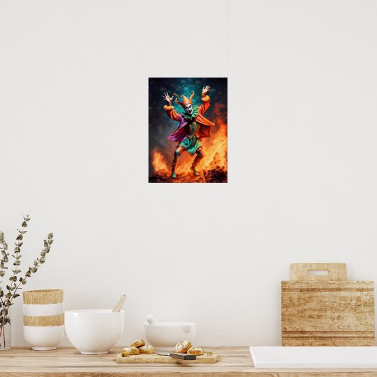 The Jester - 12 x 16 Poster (Küche)