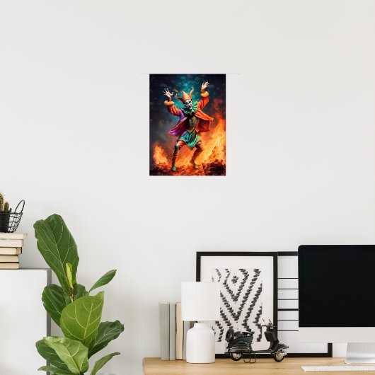 The Jester - 12 x 16 Poster (Heimbüro)