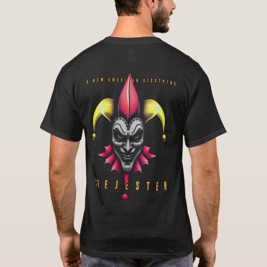 THE JESTER GUITAR PROMO TEE (Rückseite)